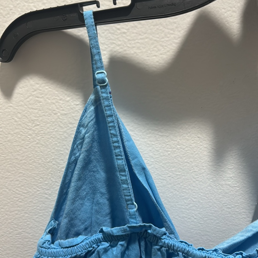 Blue Ruffle Sundress - Picture 4 of 4